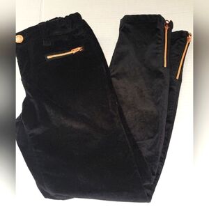 Baker By Ted Baker Black Soft Fabric Girls Small Pants